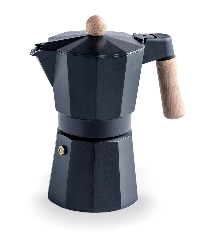 [62046] CAFETERA EXPRESS TRENTO BLACK 6 TAZAS