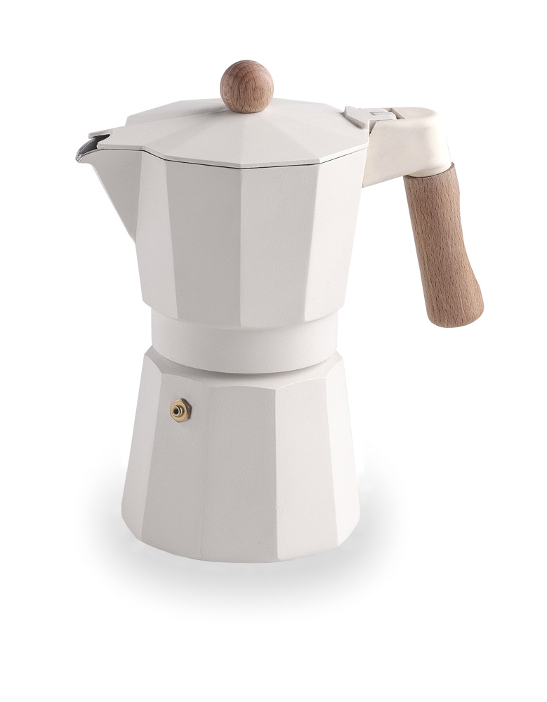 [62096] CAFETERA TRENTO WHITE 6 TAZAS