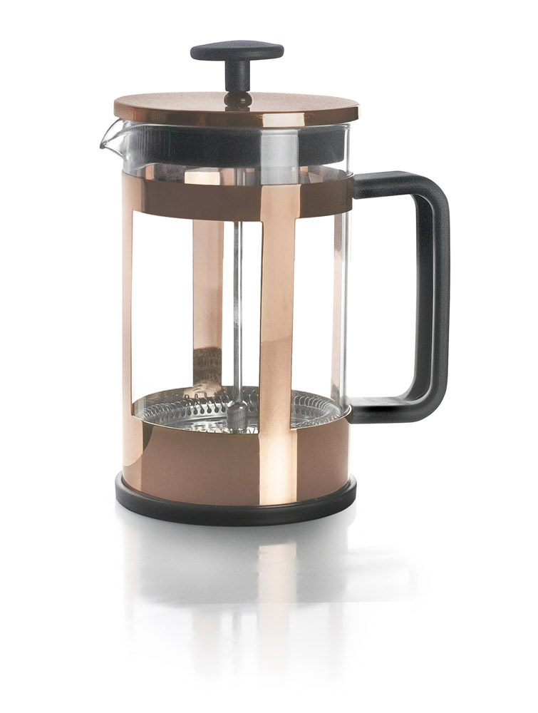 CAFETERA FRANCESA COPPER 3 TAZAS