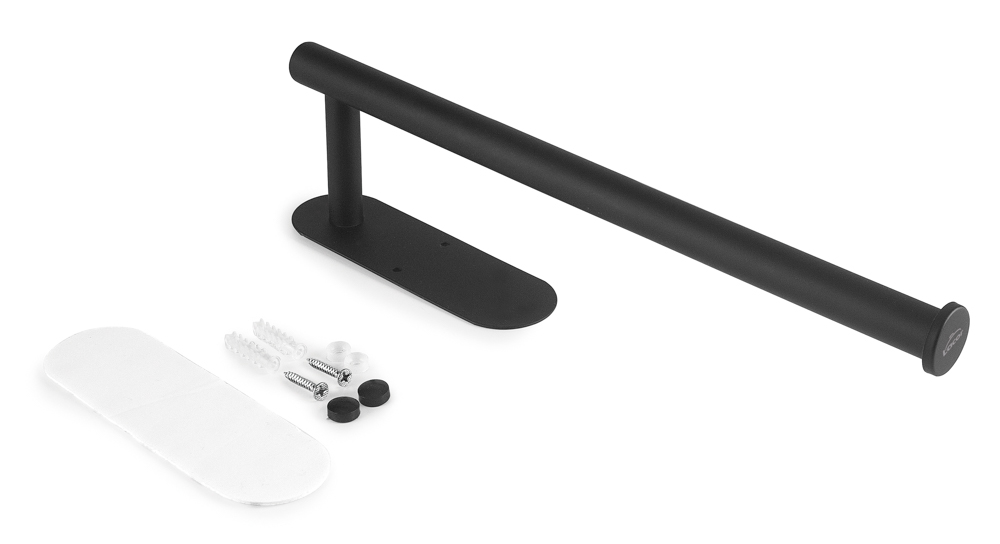 SOPORTE PORTARROLLOS COCINA BLACK