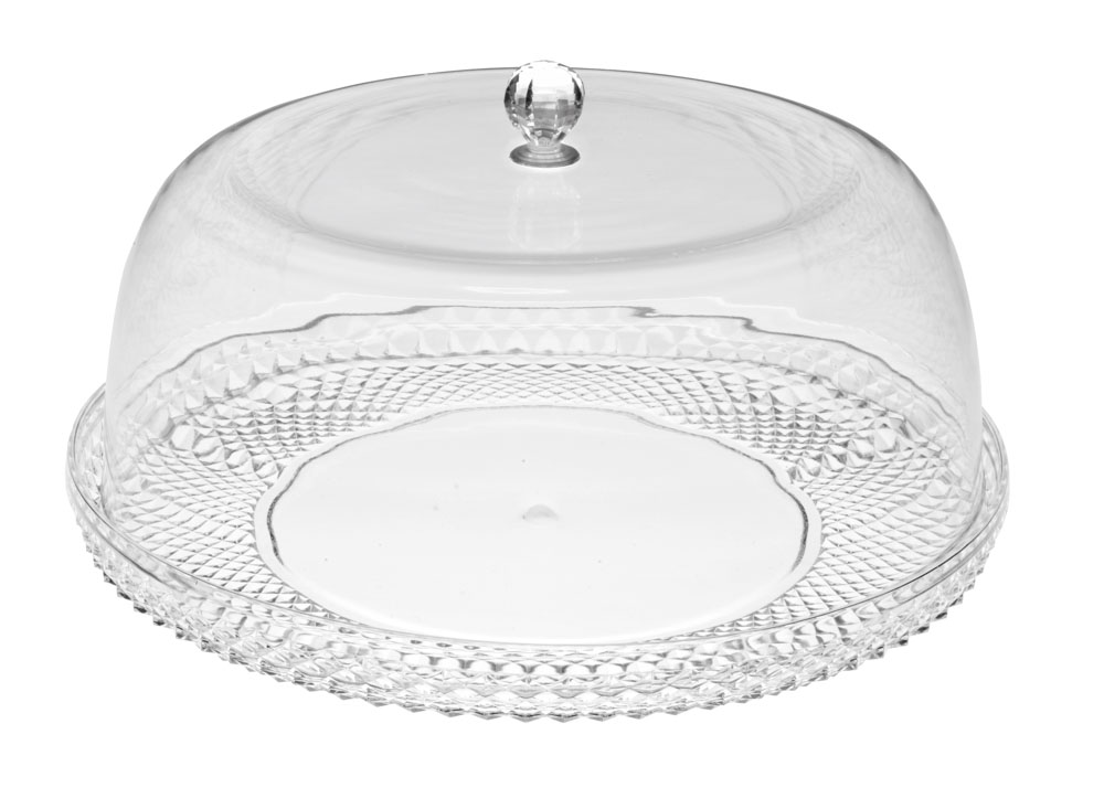 CUBRE QUESOS/TARTAS ACRILICA D.32 CMS