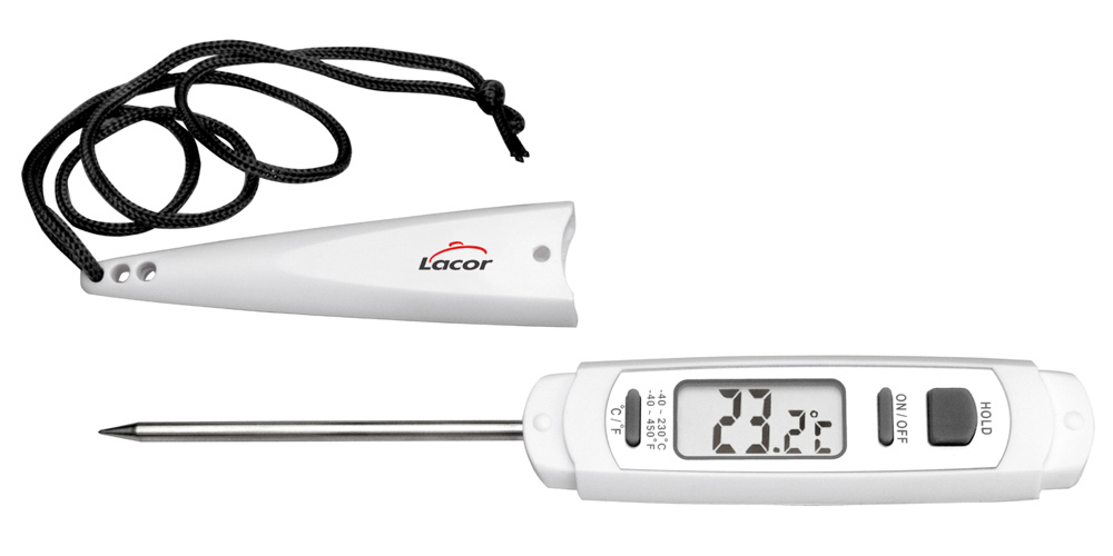 [62459] TERMOMETRO DIGITAL CARNE -40ºC A 230ºC