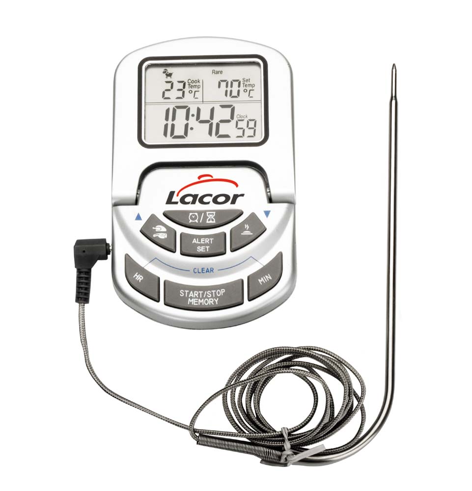 [62498] TERMOMETRO DIGITAL HORNO CON SONDA