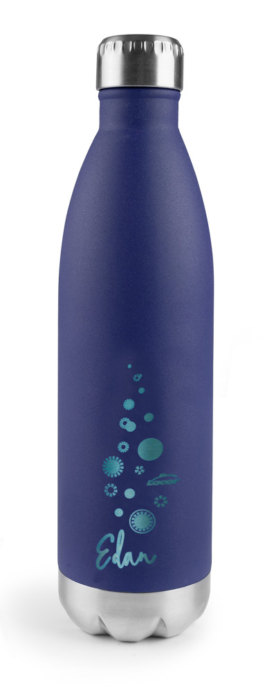 BOTELLA EDAN INOX "NAVY" 750ML