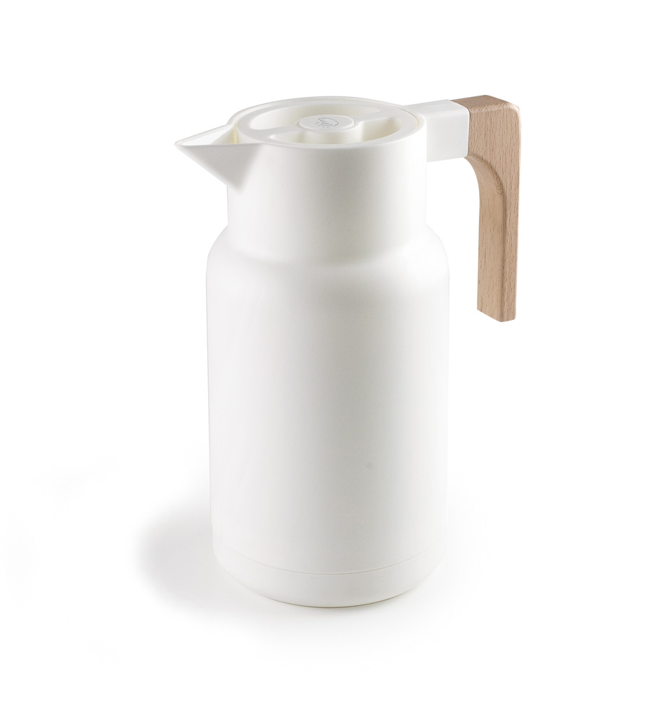 JARRA-TERMO WOOD WHITE 1L
