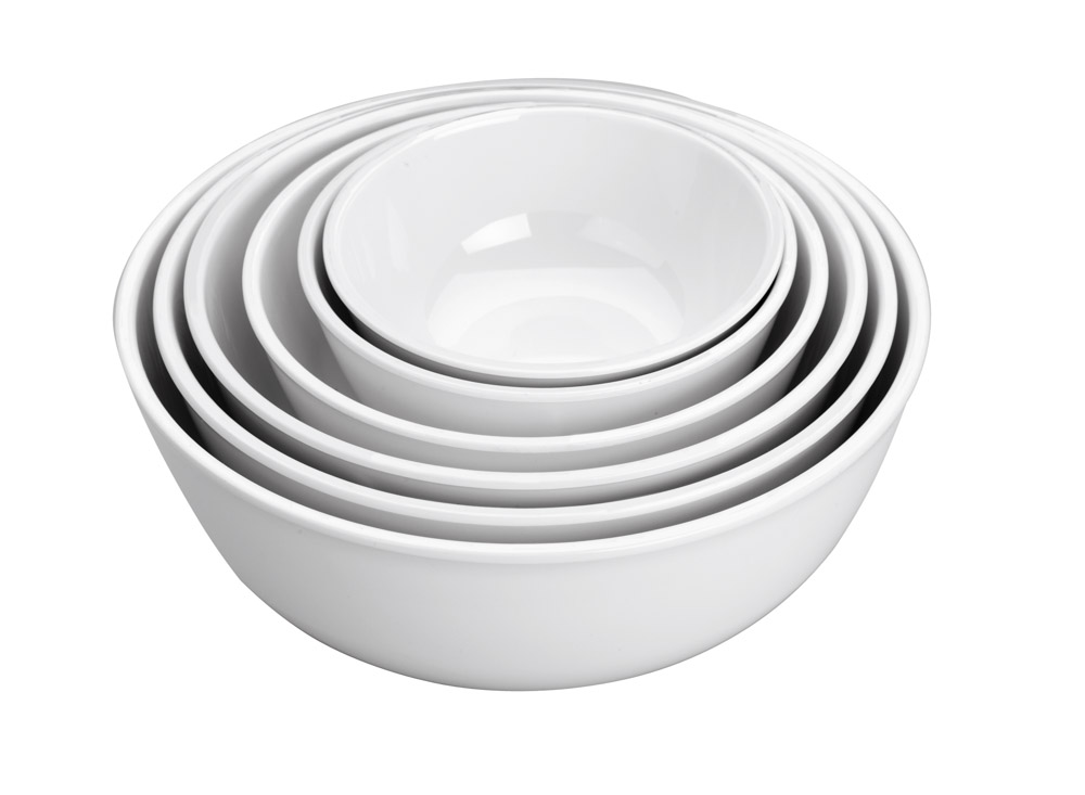 BOL REDONDO MELAMINA D149X65 MM.0.6 LTS.