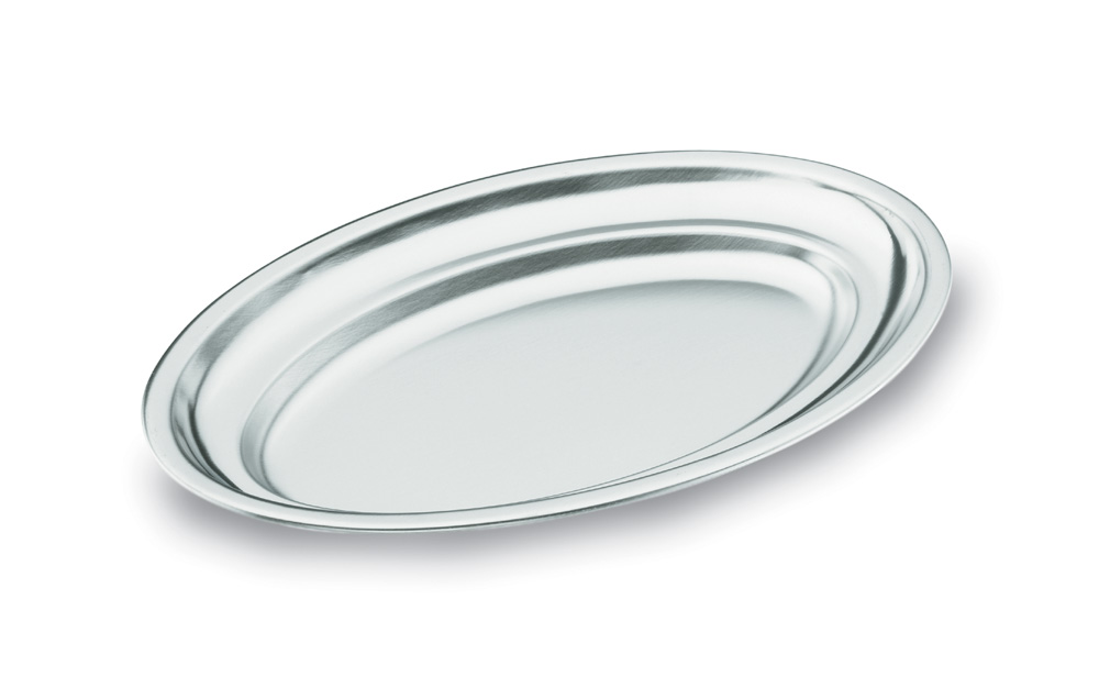FUENTE OVAL 35 CM.INOX.18/10