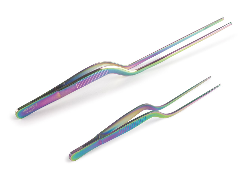 PINZA DE PRECISIÓN TITAN RAINBOW 16CM