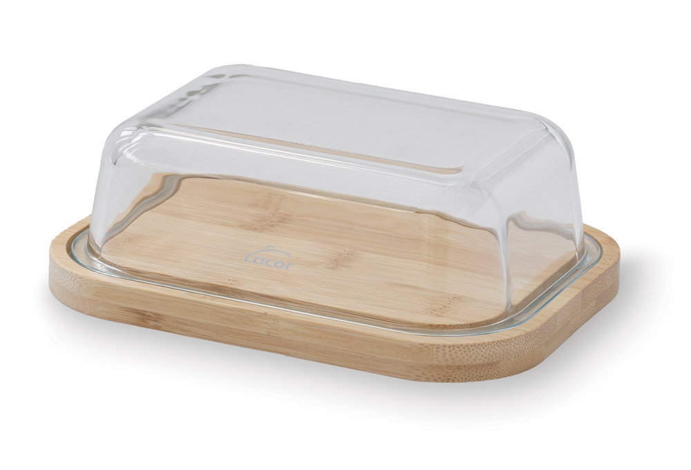 RECIPIENTE MANTEQUILLA CRISTAL