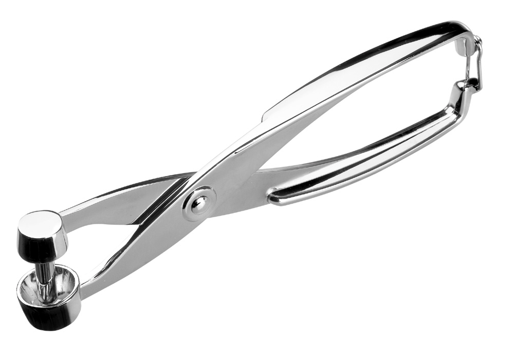 TENAZA EXTRACTOR HUESOS ACEITUNAS