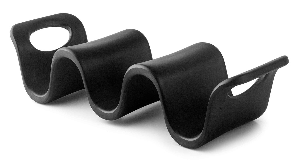 SOPORTE PARA 2-3 TACOS MELAMINA BLACK