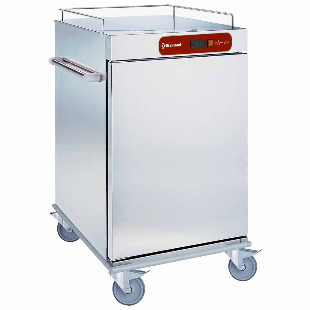 Carrito mantenimento temperatura por comidas 10 GN2/1