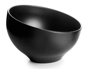 BOL MELAMINA BLACK D.16 CM