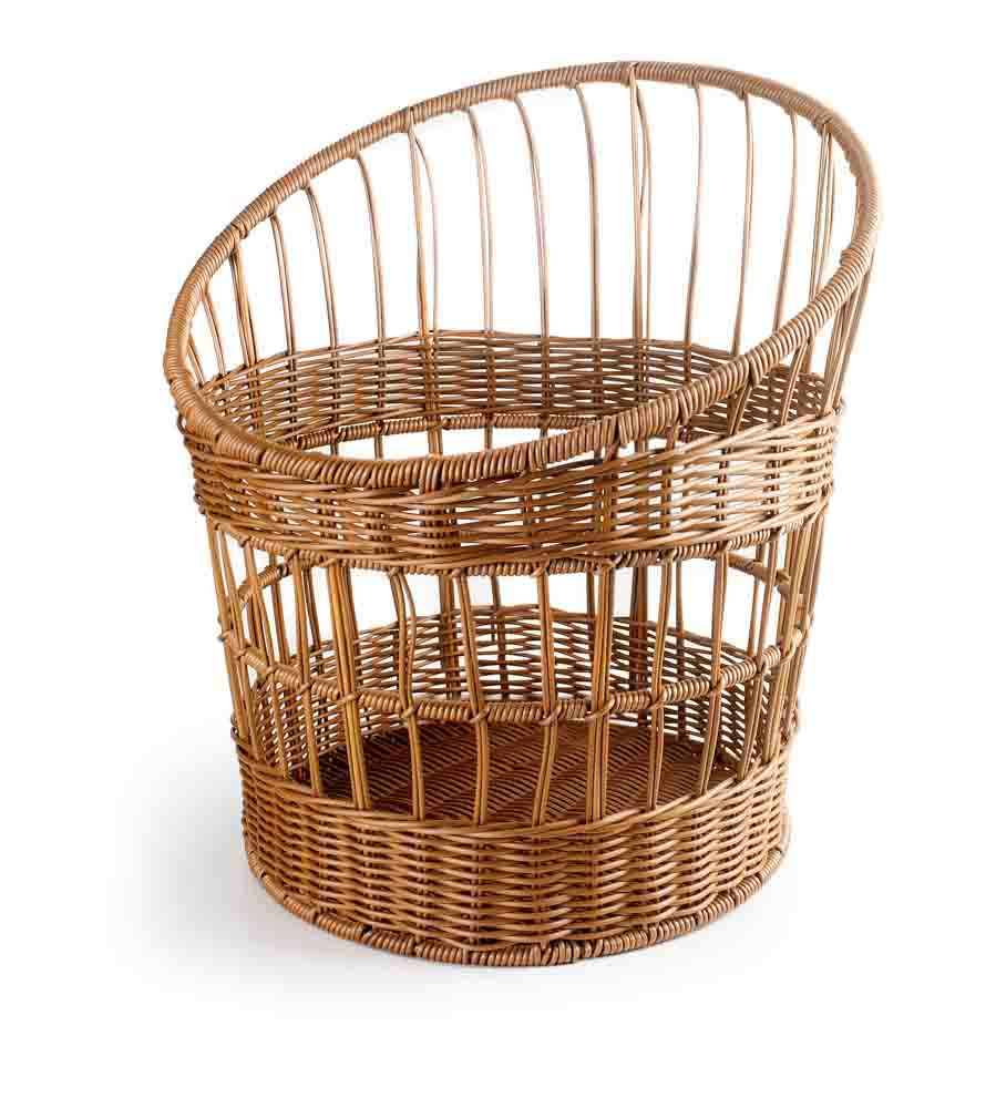 CESTA PARA BAGUETTE 38X42CM CASTAÑO