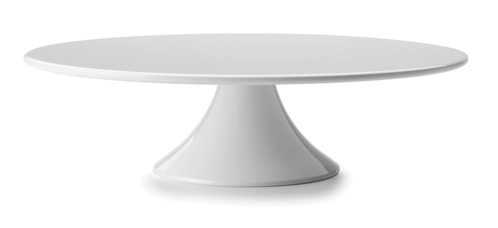 PORTATARTAS MELAM.CLASICA BLANCO D.32X9