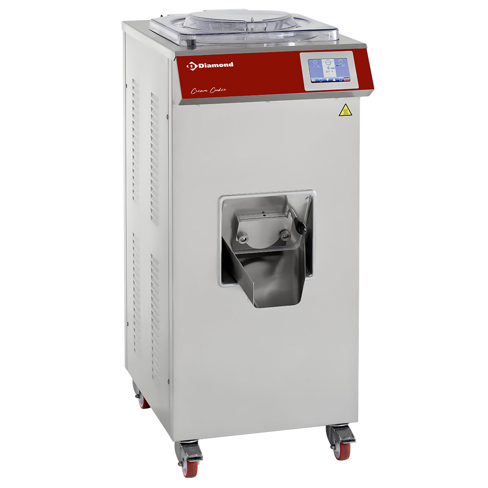 Cocedor para latigas/salsas universal 60 litros/h, condensador de agua,VV yTOUCH SCREEN