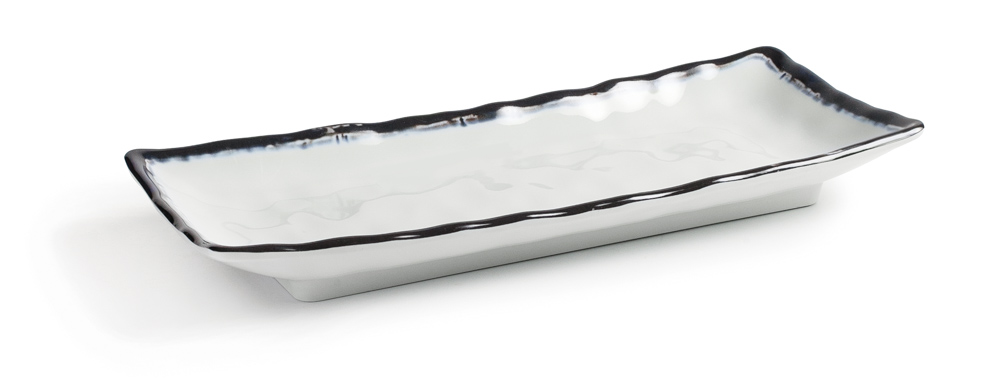 FUENTE RECT "SEA" MELAMI 21.7X13.6X3.1CM