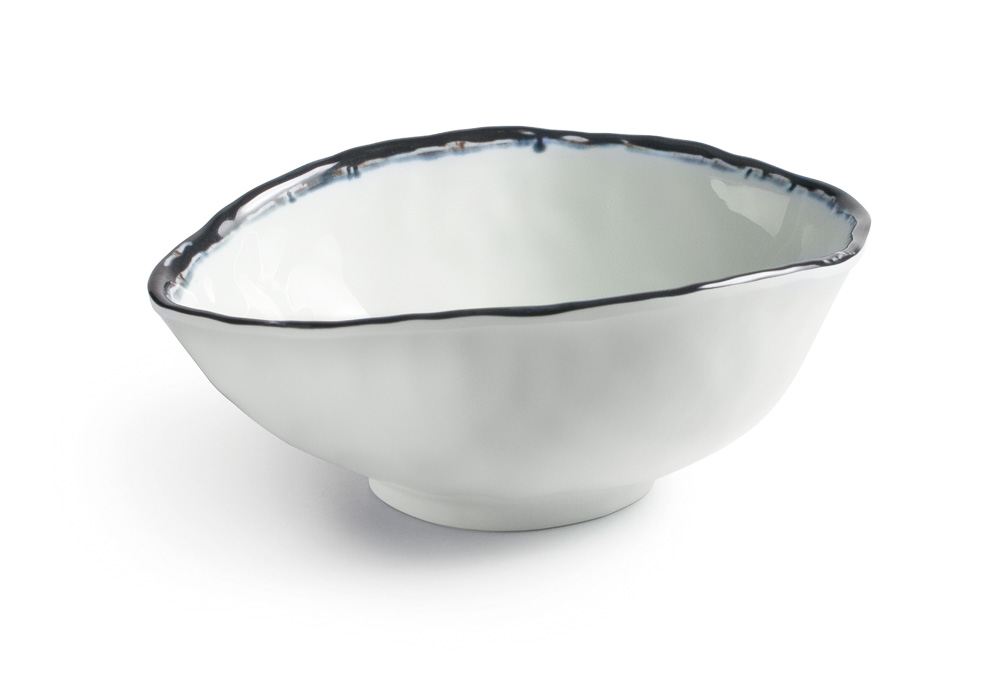 BOL OVAL "SEA" MELAMINA 12X10X4.1CM