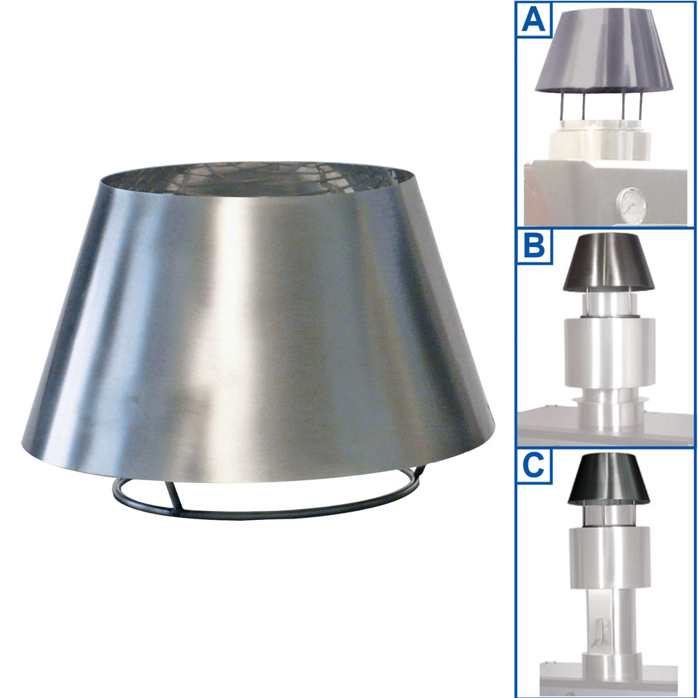 Tapa chimenea de acero (CBQ-060 & CBQ-075)