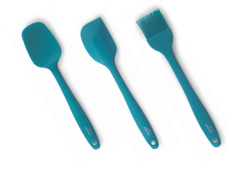 SET 3 UTENSILIOS TURQUESA