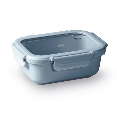 [64642] RECIPIENTE RECTANGULAR CERAM BLUE 900ML