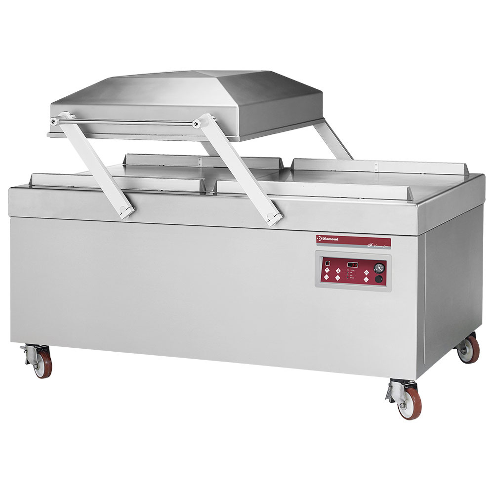 Máquina sistema vacío, cámara doble 840x830xh250 mm. - 250 m3/h
