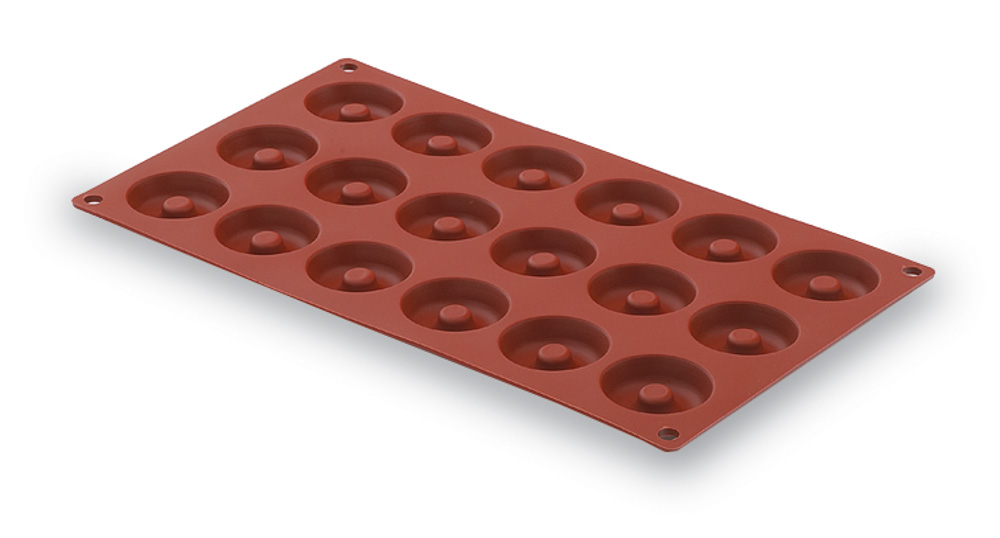 MOLDE SILICONA MINI-SAVARIN 18 CAVIDADES