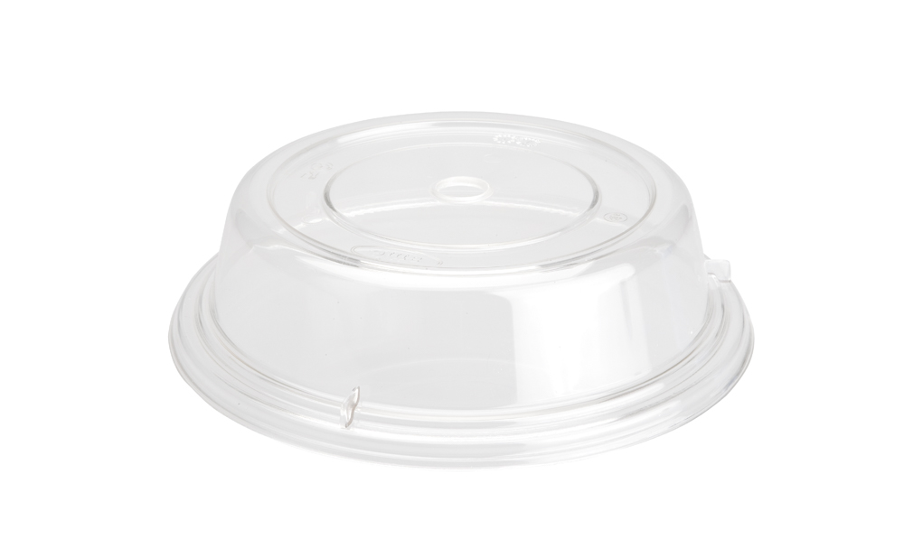 [66950] TAPA CUBREPLATOS REDOND.PC BPA-FREE 25x7