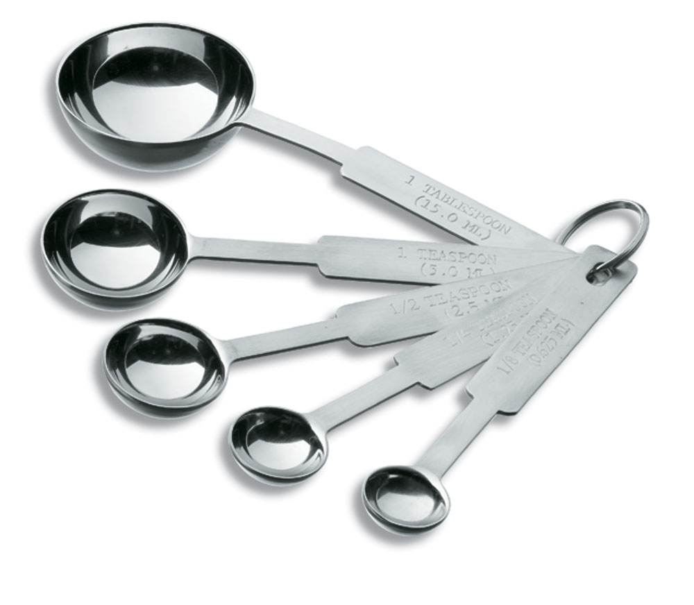 JUEGO DE 5 MEDIDAS CUCHARAS INOX 18/10