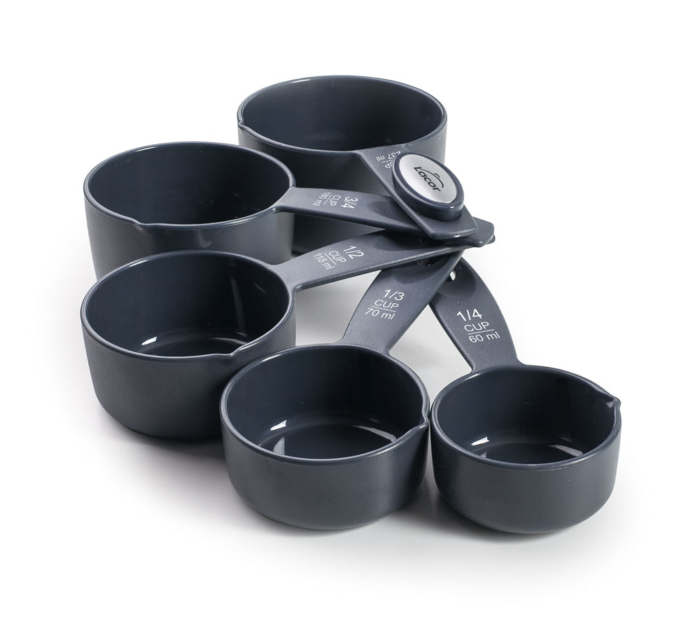 SET DE 5 CAZOS MEDIDORES GREY