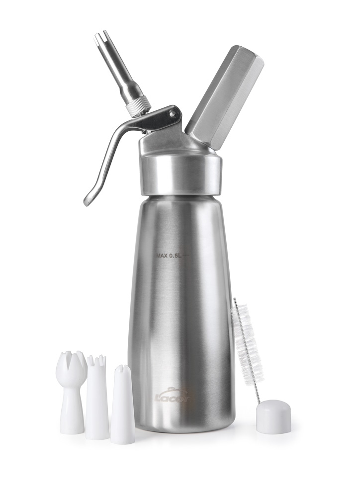 [68404] SIFÓN CREMA 0.5 Lts. INOX+CAB. ALUMINIO