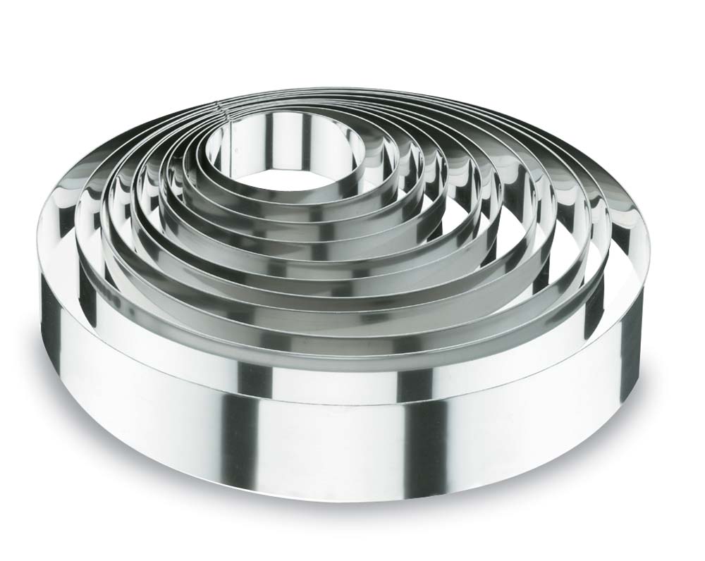 MOLDE ARO REDONDO 24x4 CM.- 18/10