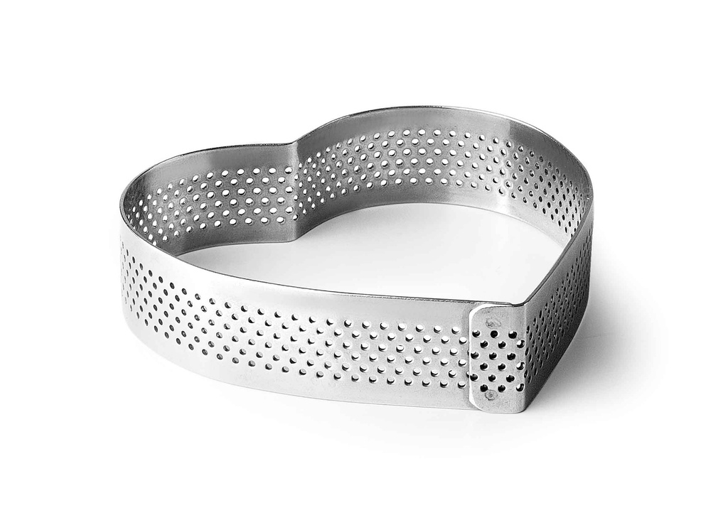 ARO PERFORADO CORAZON 8CM