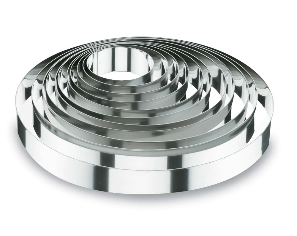 MOLDE ARO REDONDO 14x4,5 CM. INOX