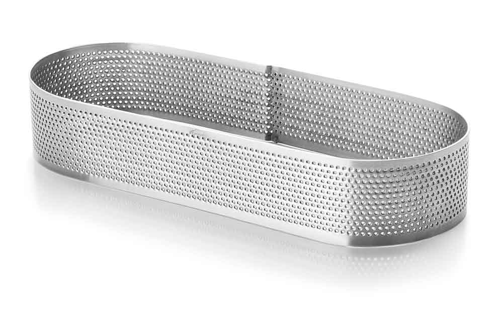 MOLDE ARO OVAL PERFORADO 8x28x3,5 CM