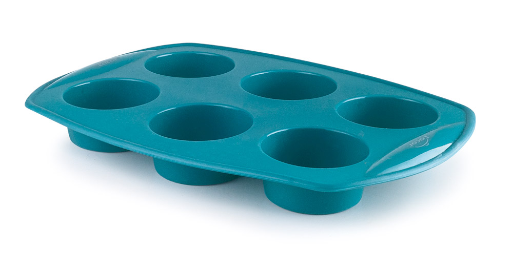 MOLDE SILICONA MUFFIN 6 CAVIDADES