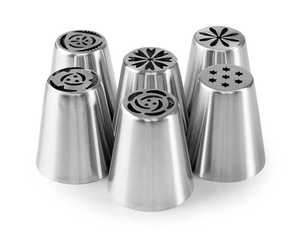 [68892] JUEGO 6 BOQUILLAS RUSAS D.3,5x4,2 CM