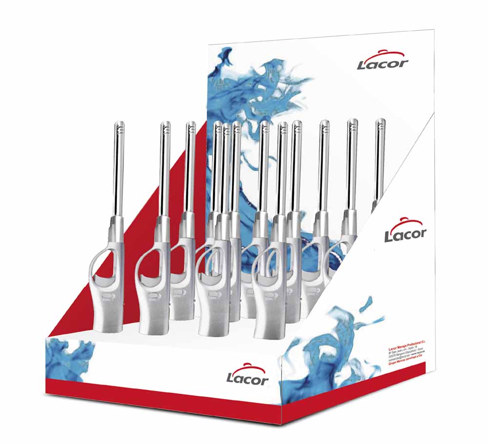 CAJA DISPLAY ENCENDEDOR COCINA 12 PCS