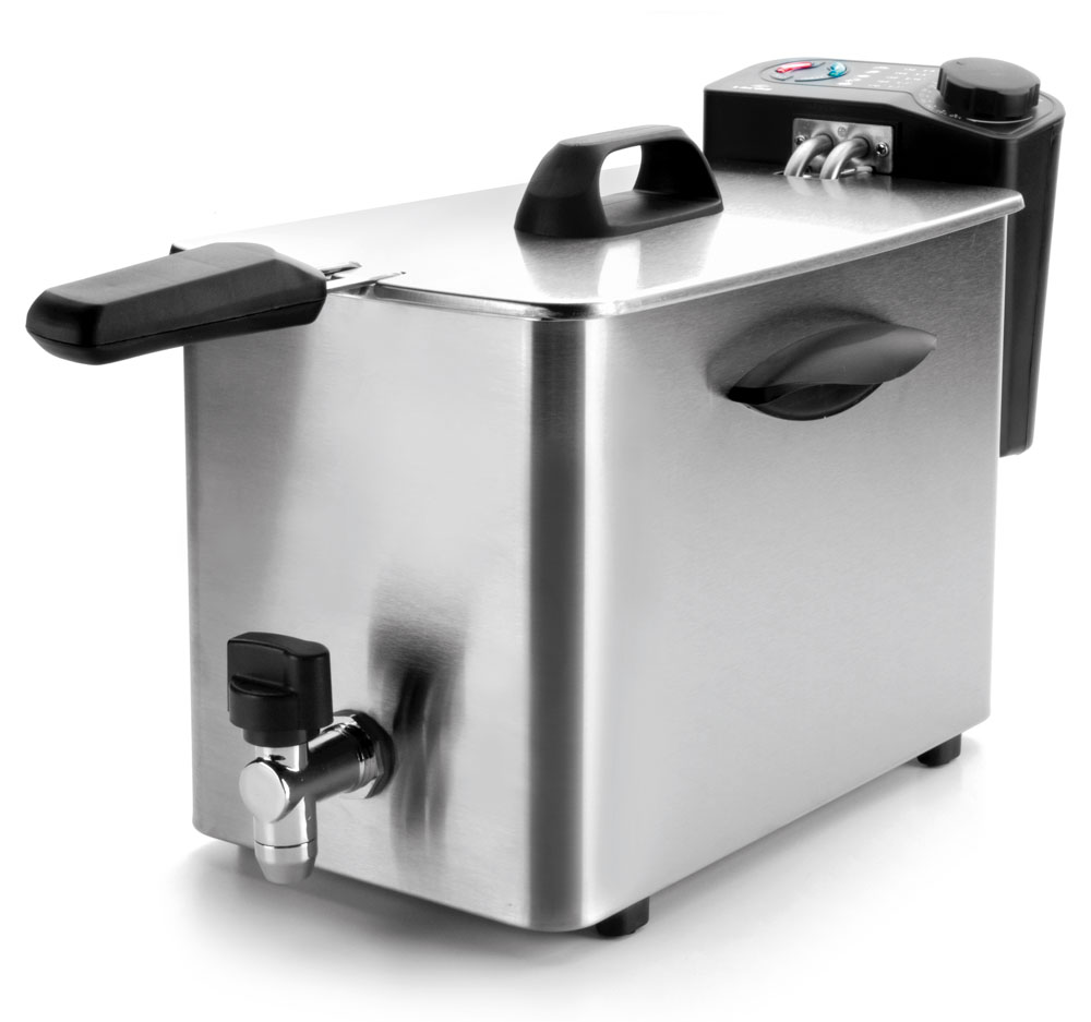 [69134] FREIDORA ELECTRICA 4 LTS. 2500 W.C/GRIFO