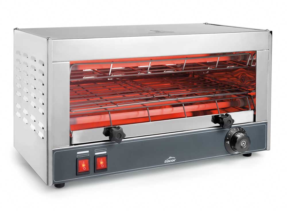 [69172] TOSTADOR ELEC.HORZ.PARRILLA SIMPLE 2400W