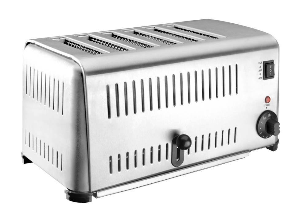 [69296] TOSTADORA BUFFET INOX 6 RANURAS 2500 W