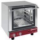 Horno de  convecciõn eléctrico, 4x GN 2/3 + umidificador manual