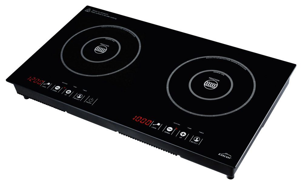 PLACA INDUCCION HORIZONTAL DOBLE 3500 W