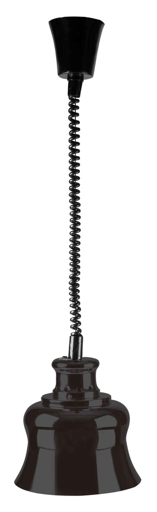 [69359] LÁMPARA INFRAR.CABLE EXTEN. NEGRA 275W