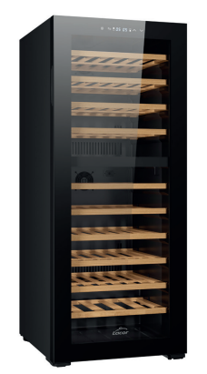 ARMARIO VINO COMP. 80 BOTELLAS DOS ZONAS