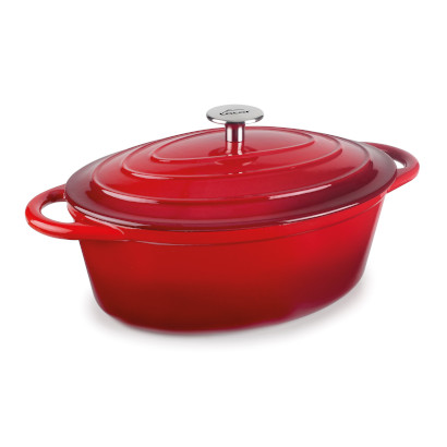CACEROLA HIERRO FUNDIDO RED 29X21CM