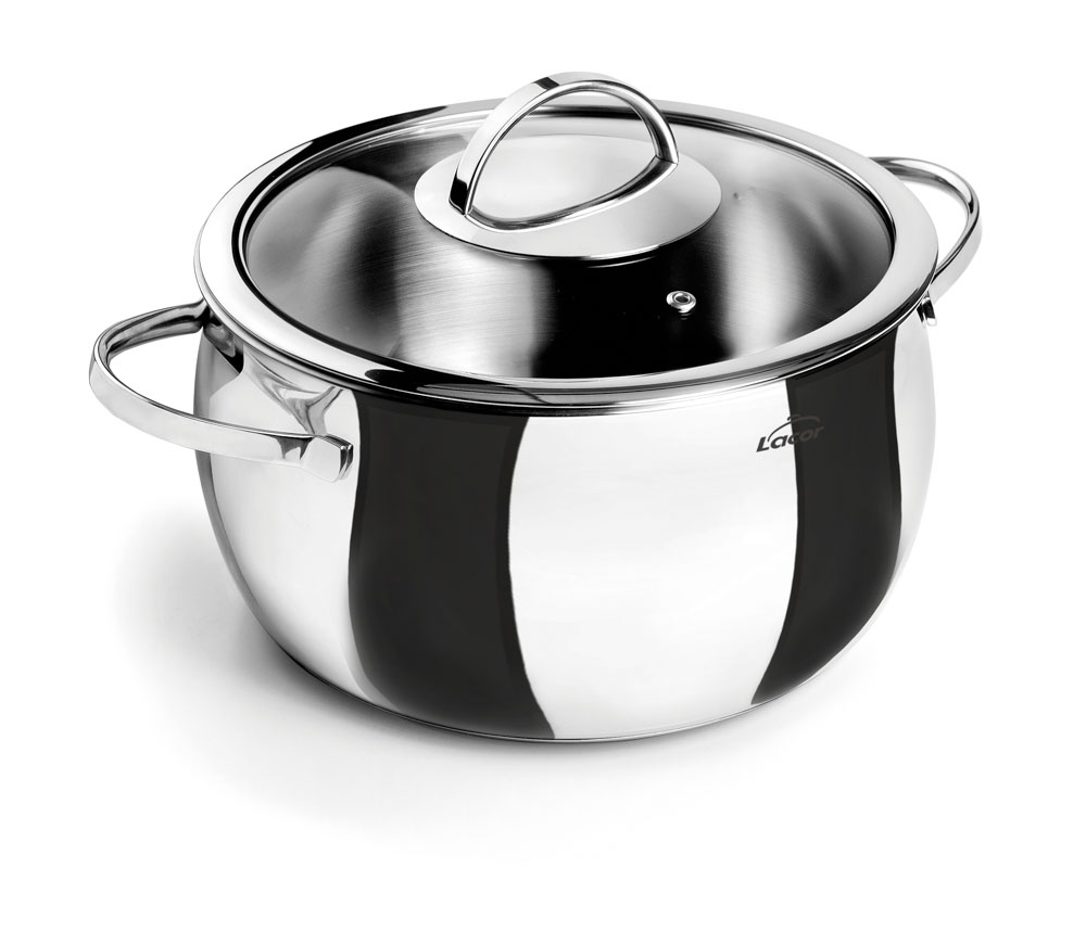 OLLA CON TAPA BELLY 24 CM