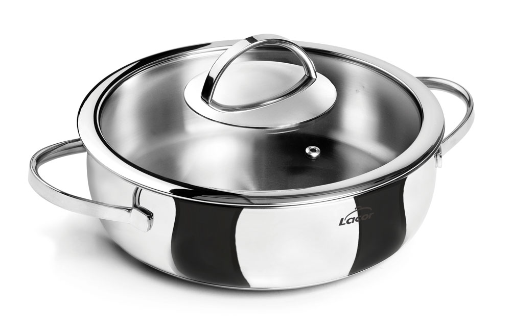 TARTERA CON TAPA BELLY 24 CM.