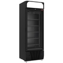 Vitrina refrigerada negativa 496 litros - 6 niveles con caja luminosa - NEGRO