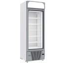 Vitrina refrigerada negativa 496 litros - 6 niveles con caja luminosa - BLANCA